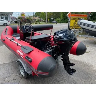 ALD360 12ft Center Console Rib Boat with 20hp Suzuki Outboard