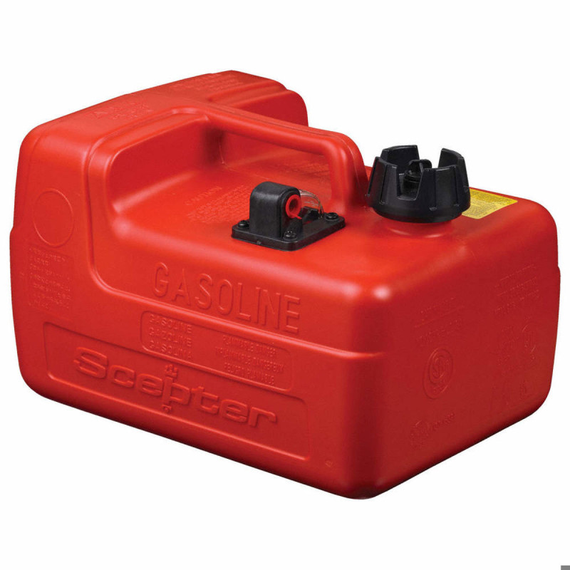 SCEPTER 12L FUEL TANK WITH GAUGE 3.2 GALLONS