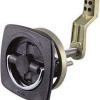 PERKO FLUSH LATCH, BLACK