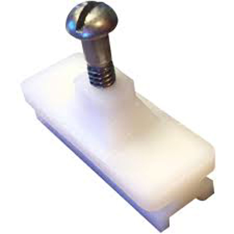 SIDE MOUNT SLIDER WHITE