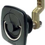 PERKO FLUSH LATCH BLACK