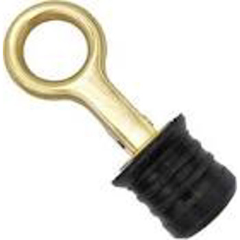 DRAIN PLUG BRASS 1 1/4