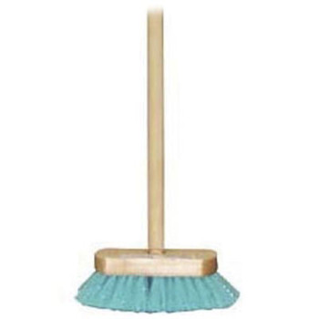 GREEN DECK BRUSH SCRUBBER & HANDLE 11993