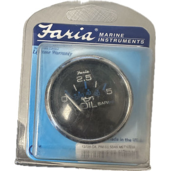 OIL PRESSURE GAUGE MET CSSB FARIA