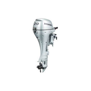 20 HP HONDA OUTBOARD SHORT SHAFT, ELECTRIC START, TILLER