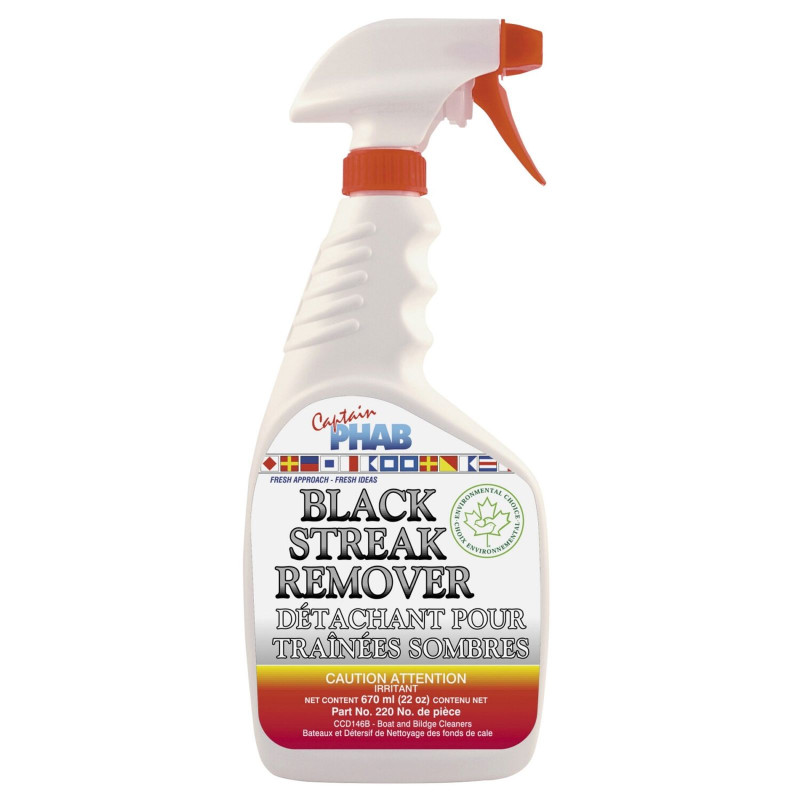 CAPT'N PHAB BLACK STREAK REMOVER 31.6oz