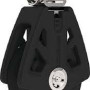 60MM SYNCHRO MAST BASE BLOCK, HALYARD, BLACK, 5/16