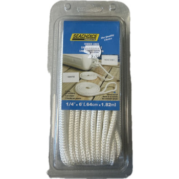 FENDER LINE WHITE PAIR 3/8