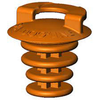 EMERGENCY DECK FILL PLUG ORANGE FITS 1 1/2