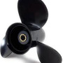 PROP DS 10 BLACK NISSAN/TOHATSU 25, 30  3X9.9X10 RIGHT