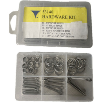 HARDWARE KIT - SPLIT RINGS & COTTER PINS
