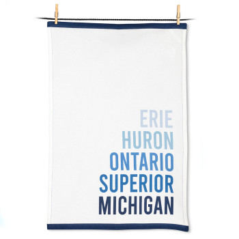 GREAT LAKES TEA TOWEL
