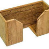 TEAK BINOCULAR HOLDER
