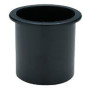 DRINK HOLDER BLACK RECESSED SEACHOICE 3
