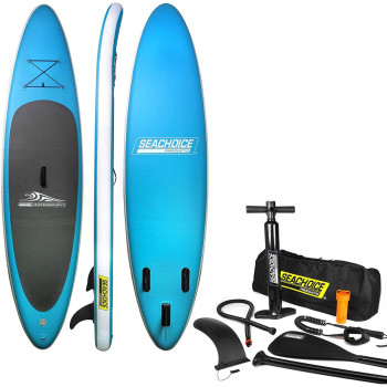 SEACHOICE STAND UP PADDLE INFLATABLE SUP BOARD 10'6