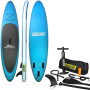 SEACHOICE STAND UP PADDLE INFLATABLE SUP BOARD 10'6