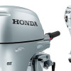 9.9 HP HONDA OUTBOARD, SHORT SHAFT, MANUAL START, TILLER