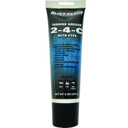 LUBE 2-4-C 8OZ MARINE GREASE WITH PTFE