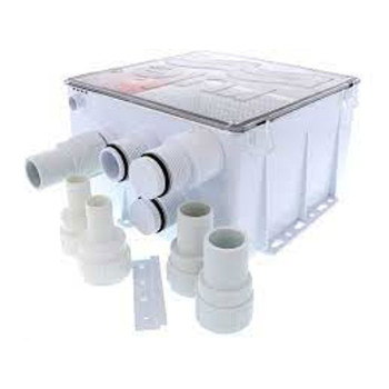 SHOWER SUMP MULTI-PORT 110 GPH DRAIN KIT 12V