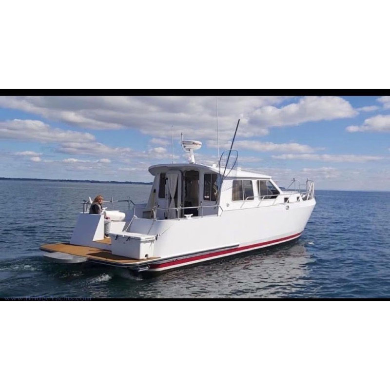 Islander 21 DC welded aluminum boat