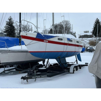 1979 Tanzer 7.5 24 ft Sailboat w/ Trailer & 2018 Honda 9.9HP Outboard