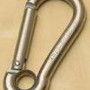 CARBINE HOOK SS CREWEYE 160MM