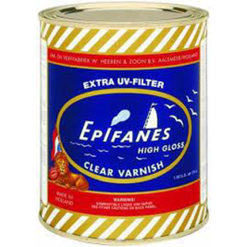 EPIFANES CLEAR HIGH GLOSS VARNISH XTRA UV 1000ML CV.1