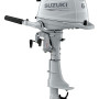 6 HP, SUZUKI OUTBOARD, DF6ASW, WHITE, CARB, 15IN, TILLER, INTEGRAL FUEL TANK, MANUAL START
