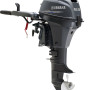 9.9 HP, YAMAHA OUTBOARD, F9.9LEHB, GREY, CARB, 20IN, TILLER, NO TANK, ELEC START, ALUM PROP