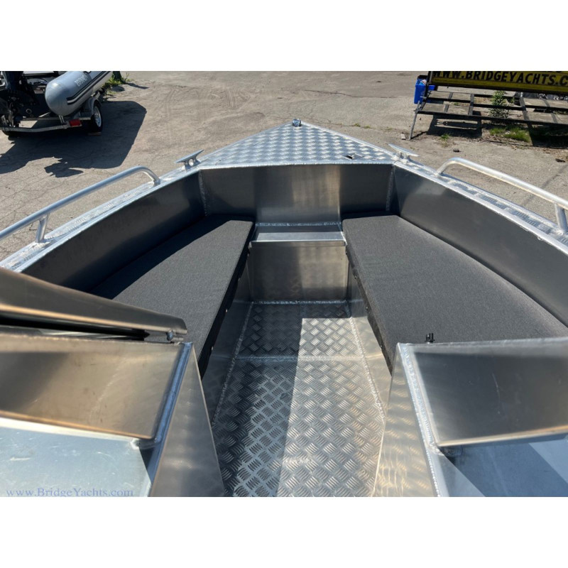 STANLEY ISLANDER 19 DC WELDED ALUMINUM BOAT