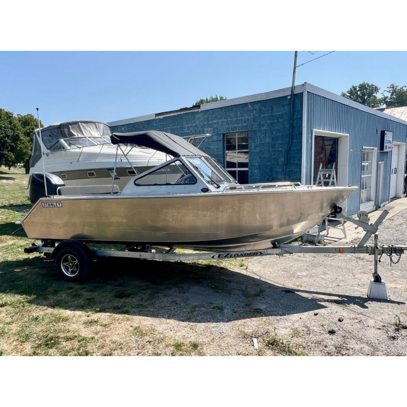 STANLEY ISLANDER 19 DC WELDED ALUMINUM BOAT