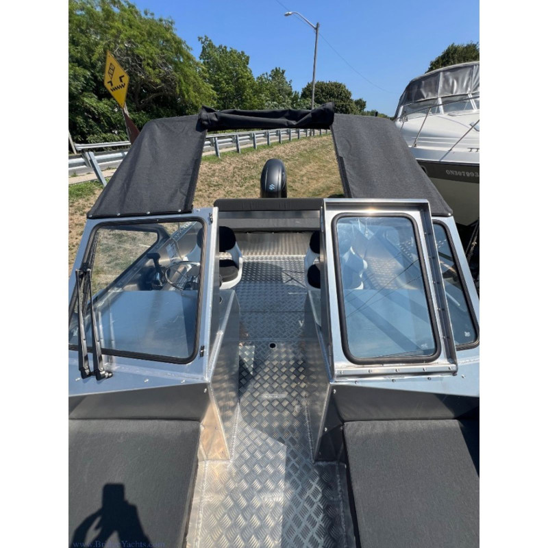 STANLEY ISLANDER 19 DC WELDED ALUMINUM BOAT