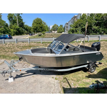 STANLEY ISLANDER 19 DC WELDED ALUMINUM BOAT