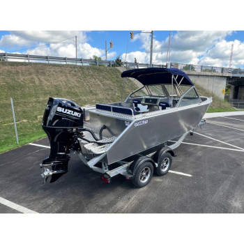 STANLEY ISLANDER 21 DC WELDED ALUMINUM BOAT