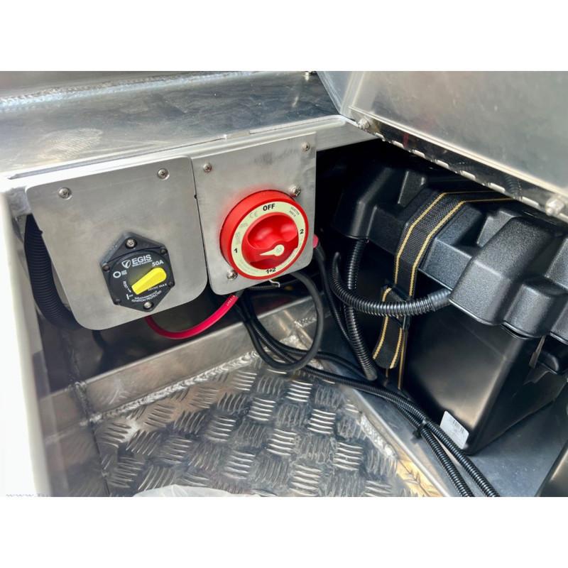 STANLEY ISLANDER 21 DC WELDED ALUMINUM BOAT