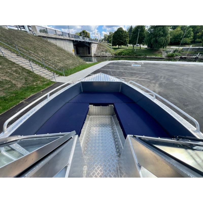 STANLEY ISLANDER 21 DC WELDED ALUMINUM BOAT