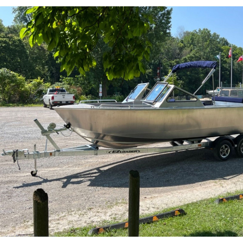 STANLEY ISLANDER 23 DC WELDED ALUMINUM BOAT