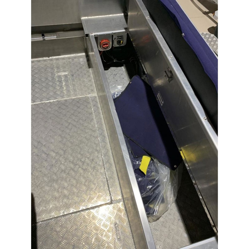 STANLEY ISLANDER 23 DC WELDED ALUMINUM BOAT