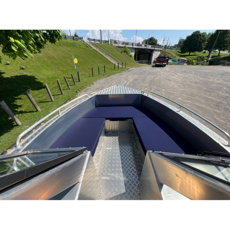 STANLEY ISLANDER 23 DC WELDED ALUMINUM BOAT