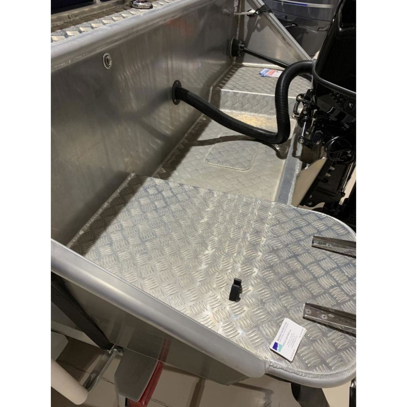 STANLEY ISLANDER 23 DC WELDED ALUMINUM BOAT