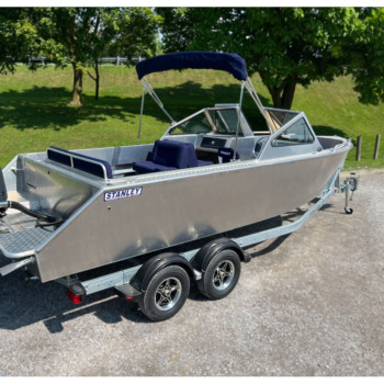 STANLEY ISLANDER 23 DC WELDED ALUMINUM BOAT