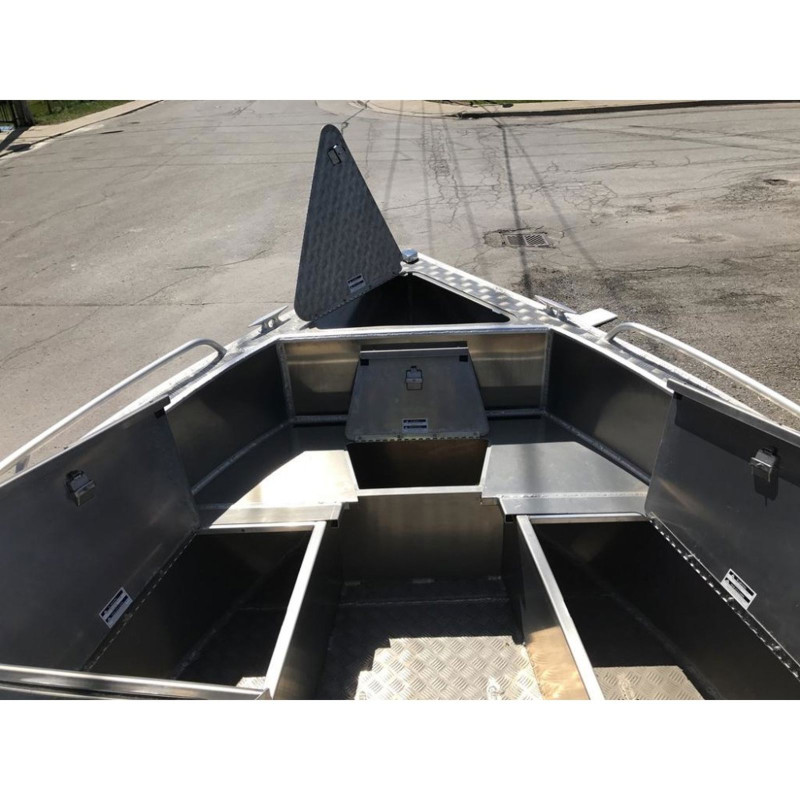 STANLEY ISLANDER 23 DC WELDED ALUMINUM BOAT