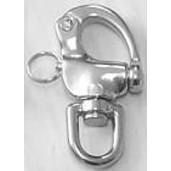 SHACKLE SNAP SWIVEL 70MM W/LANYARD