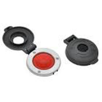 LOFRANS SWITCH FOOT DOWN DECK MOUNT RED 3-1/16