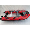 INNOVOCEAN MA360 METAL MASTER SERIES, FISHING PACKAGE, WITH BIMINI & WHEEL KIT, TWO ROD HOLDERS, RED & BLK