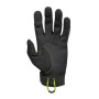 MUSTANG TRACTION GLOVE MED. W/YELLOW