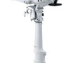 6 HP, TOHATSU OUTBOARD, MFS6DWDSPROUL, WHITE, CARB, 25, TILLER, FUEL TANK, 12v CHARGE