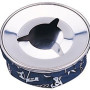 ASHTRAY BEAN BAG SS BLUE