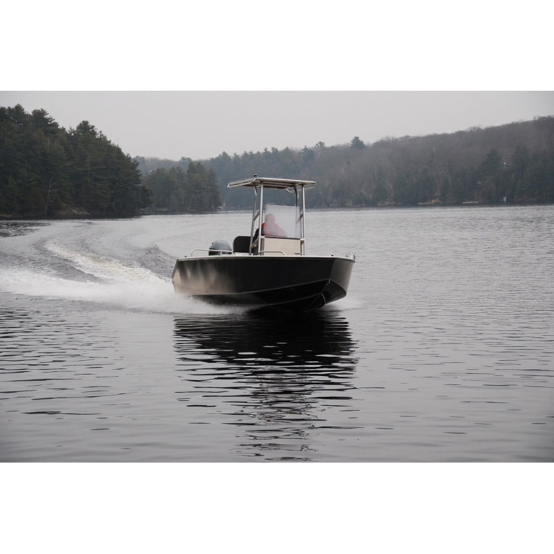 STANLEY MINK 18 CC WELDED ALUMINUM BOAT