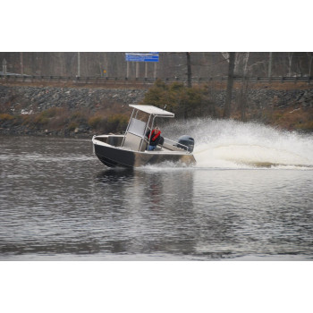 STANLEY MINK 18 CC WELDED ALUMINUM BOAT